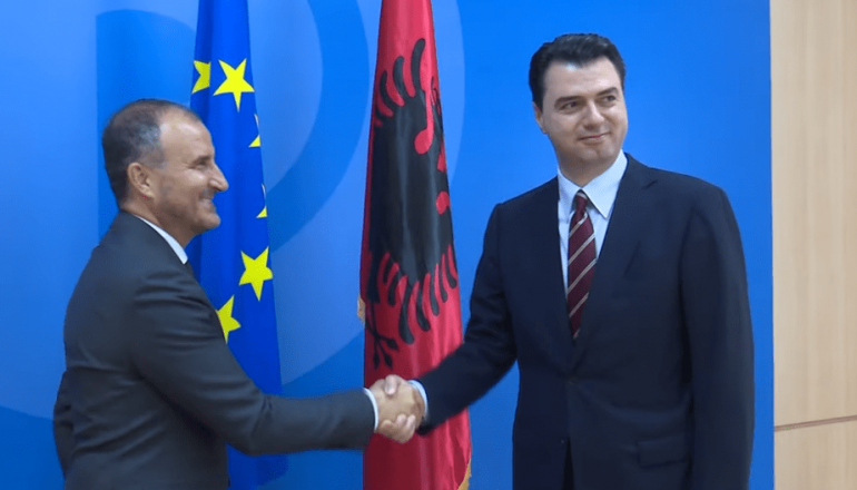 PROTESTAT DHE REFORMAT ZGJEDHORE/ Basha dhe aleatët e PD takim me Soreca-n dhe ambasadorët e vendeve të BE