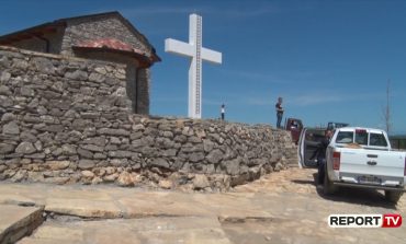 RINDËRTOHET KISHA HISTORIKE E SHËN LEZHDRIT/ Synohet të kthehet në atraksion turistik (VIDEO)