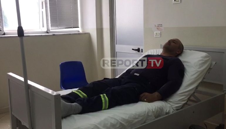 ZJARRËFIKSI JASHTË RREZIKUT NË SPITAL/ Policia: U plagos nga plasja e plumbave që ishin brenda makinës në flakë (VIDEO)
