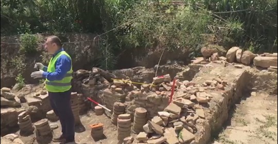 ZBULIM ARKEOLOGJIK NË BELSH/ Gjenden rrënojat e një objekti të stilit romak