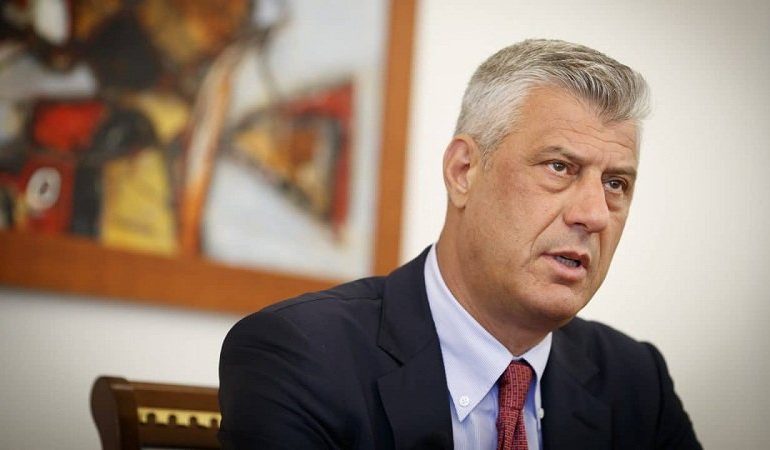 AKUZAT NDAJ PRESIDENTIT TË KOSOVËS/ Reagon Thaçi: Askush nuk mund ta rishkruajë historinë
