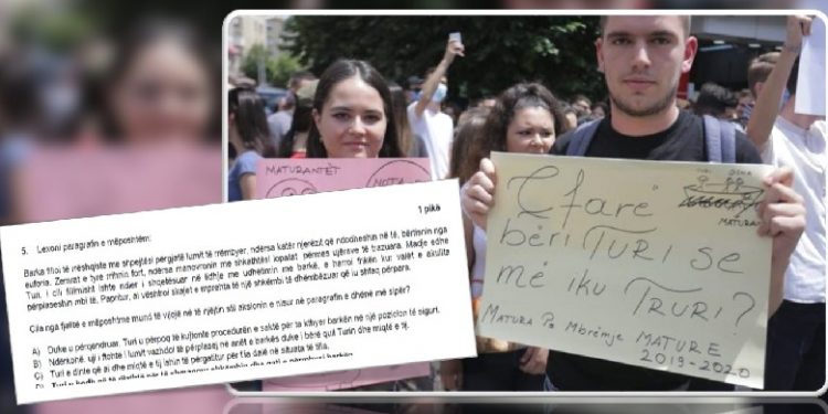 “ÇFARË BËRI TURI?” Drejtoresha e QSHA: 40% e maturantëve i janë përgjigjur saktë pyetjes. Provimi s’kishte probleme