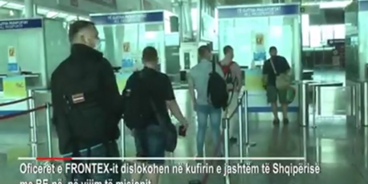 MIGRACIONI I PALIGJSHËM/ Oficerët e FRONTEX “zbarkojnë” në kufirin e jashtëm të Shqipërisë