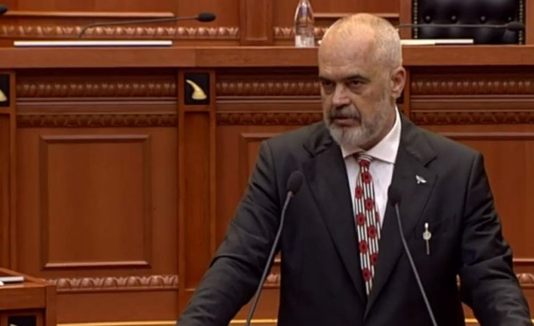 “ËSHTË PËRMBYSUR PESHORJA MES VIKTIMËS DHE XHELATIT”/ Rama: Beogradin nuk e bombardoi Thaçi me Veselin, por bota demokratike