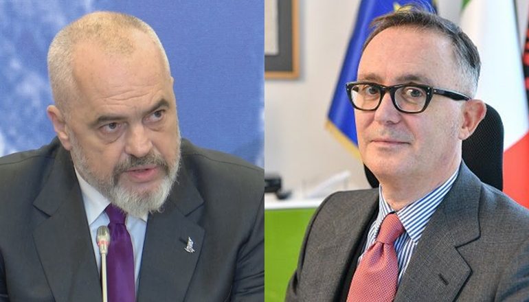 ZBARDH TAKIMIN ME RAMËN/ Ambasadori italian: Çfarë bisedova me kryeministrin e Shqipërisë