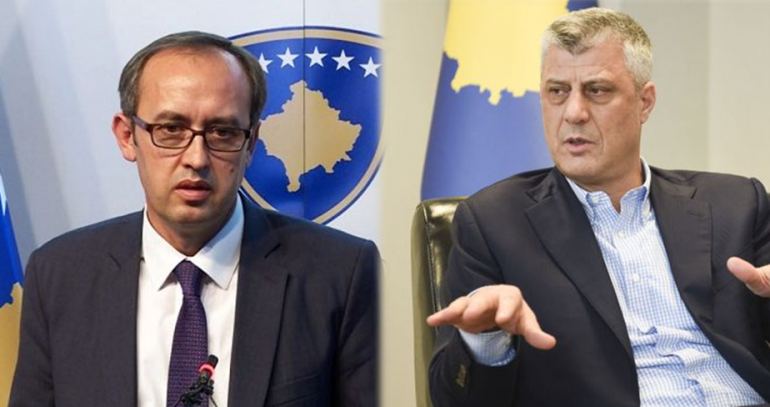 KUSH DO E UDHËHEQË DIALOGUN ME SERBINË? Thaçi: Nuk jam në garë me Hotin, do plotësojmë njëri- tjetrin