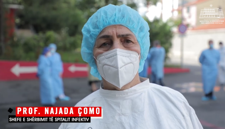 SHTIMI I RASTEVE ME KORONAVIRUS/ Rama publikon video-mesazhin e Shefes së Infektivit: Keni një detyrim madhor… maska e vetmja armë që kemi