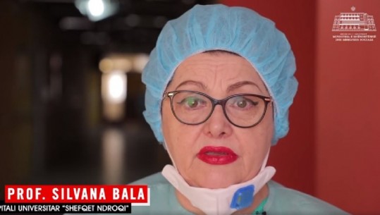 “JETA ËSHTË E SHTRENJTË…”/ Prof. Silvana Bala bën thirrje: Vendose maskën të mbrosh jetën tënde dhe të të dashurve tuaj…