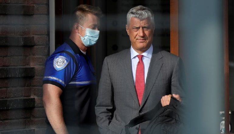 AKUZAT/ Përfundon marrja në pyetje e Presidentit Hashim Thaçi në Prokurorinë e Posaçme në Hagë