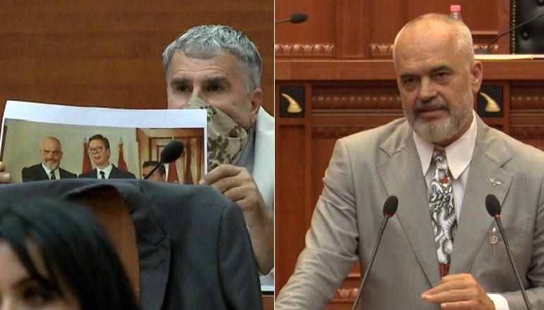 NDËRHYN GJUZI/ Rama tallet: Më vjen mirë që mustaqet i ka mbrojtur me maskë anti-gaz