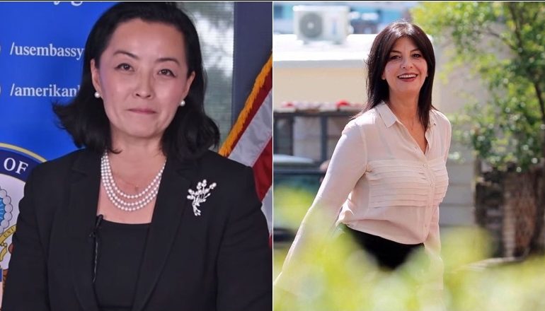 SITUATA BRENDA PD/ E papritur, ambasadorja Yuri Kim takim me Jozefina Topallin