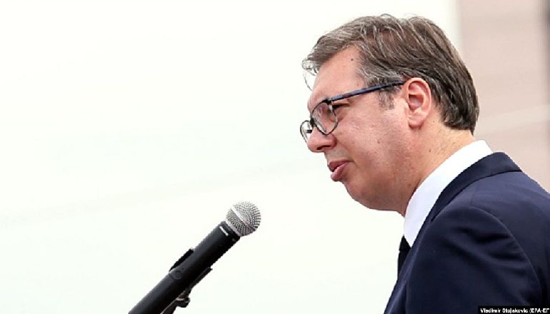 DIALOGU KOSOVË-SERBI/ Presidenti Vuçiç: I befasuar nga deklarata e Avdullah Hotit për marrëveshjen përfundimtare në Bruksel