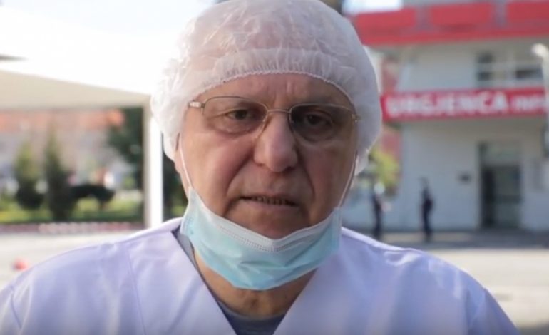 SITUATA E RËNDUAR TEK INFEKTIVI/ Tritan Kalo nuk resht së apeluari ndërsa hyn në sallat e Covid-it: Kujdesuni për veten, mos dëgjoni politikanët