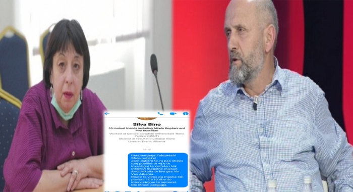VIJON “DEBATI”/ Silva Bino: Mos promovoni idiotë që thonë gomarllëqe. Alfred Cako: Aman më fut tek Infektivi pa maskë
