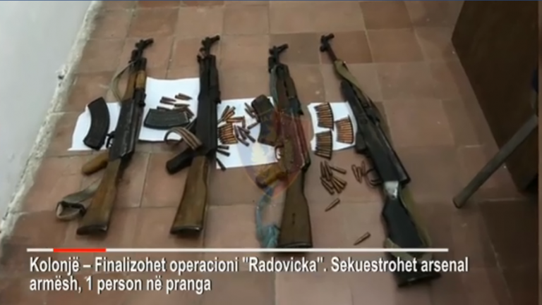 OPERACION ANTIKANABIS NË KOLONJË/ Arrestohet 36- vjeçari që kultivonte fidanë në banesë, i sekuestrohet arsenal me armë zjarri