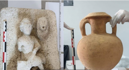 VJEDHJA NË DURRËS/ E konfirmojnë arkeologët: Veprat antike që u sekuestruan sot nuk janë pjesë e parkut arkeologjik të Apollonisë