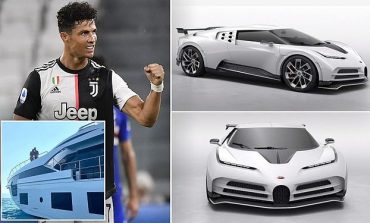 PO SHIJON JAHTIN E TIJ TË RI/ Ronaldo i bën vetes dhuratë një super makinë me vlerë 8.5 milionë euro (FOTO)