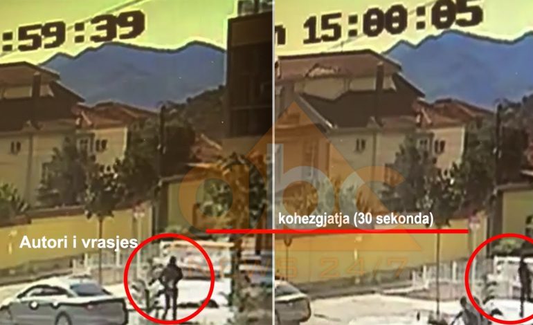 ATENTATI NË ELBASAN/ Autori me kapuç ekzekuton Emiljano Ramazanin për 30 sekonda (VIDEO)