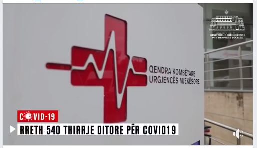 “RRETH 540 THIRRJE DITORE PËR COVID-19″/ Rama: Urgjenca Kombëtare në dispozicion të qytetarëve