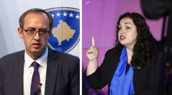VJOSA OSMANI PËRPLASET ME HOTIN PËR DIALOGUN KOSOVË-SERBI/ Kërkon platformë të qartë nga qeveria