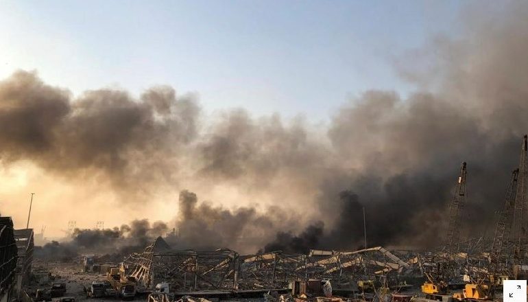 SHPËRTHIM I FUQISHËM NË KRYEQYTETIN E LIBANIT/ Marrin flakë depot e portit, qindra të plagosur (VIDEO)
