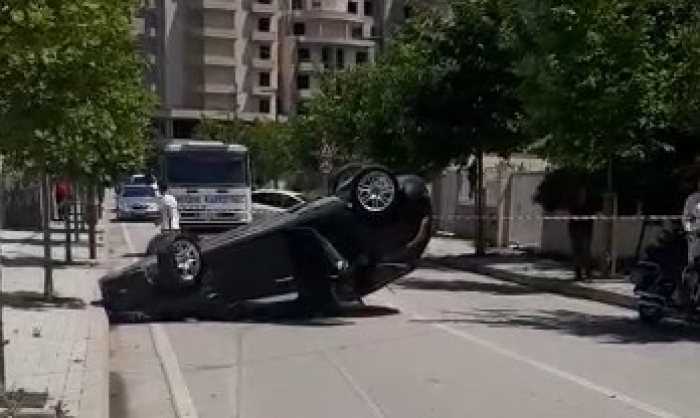 AKSIDENT I RËNDË NË LUNGOMARE/ Përmbyset ‘Fuoristrada’ me njerëz brenda, nuk dihet…