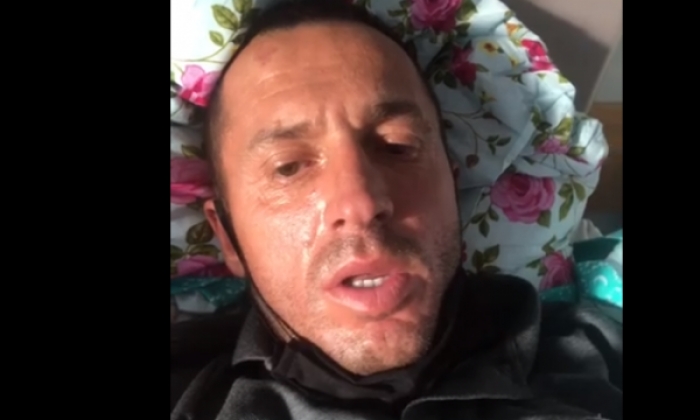 I MBIJETOI LUFTËS POR INFEKTOHET ME COVID/ Shqiptari VIDEO nga krevati ku mezi merr frymë: Jam rrëzuar në banjo, po më del flaka…