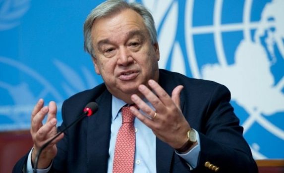 OKB/ Antonio Guterres: Të eliminohen plotësisht armët bërthamore!