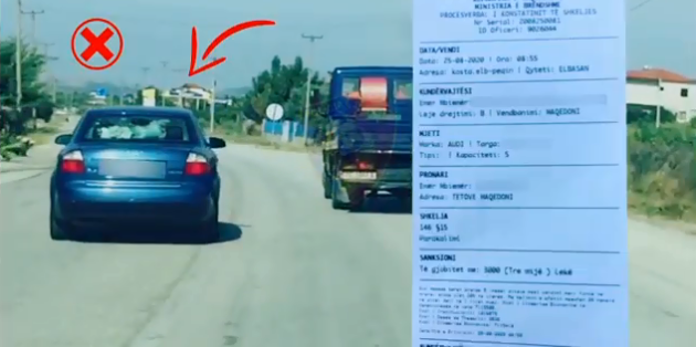 “MOS FLUTURONI…SHPEJTËSIA VRET”/ Policia rrugore kontrolle të rrepta: 75 gjoba dhe hiqen 21 patenta