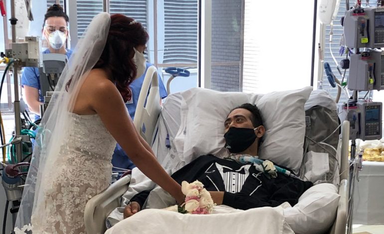 DHËNDRI U INFEKTUA ME COVID PARA DASMËS/ Stafi i organizon ceremoninë në spital… (VIDEO+FOTO)