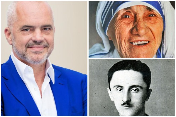 “SHQIPËRIA ISHTE SHUMË E VOGËL PËR TA”/ Rama homazh për Nënë Terezën dhe Migjenin: Të dy e donin me përvuejtni Lulin e Vocërr