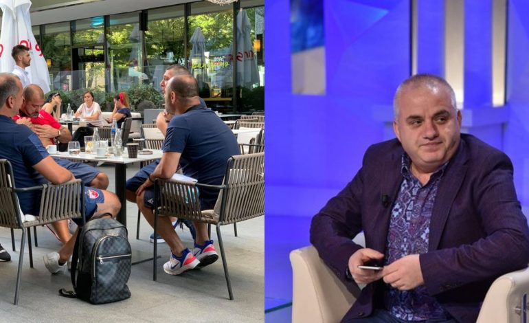 SERBËT E CVERNA ZVESZDËS KAFE NË TIRANË/ Artan Hoxha: Siç shihet, askush nuk i ka sulmuar