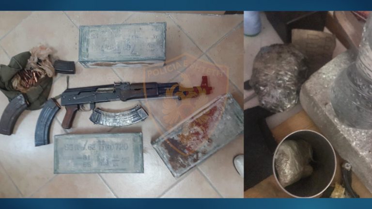 DROGË, KALLASHNIKOV DHE FISHEKË…/ Arrestohet vlonjati 26-vjeçar (EMRI)