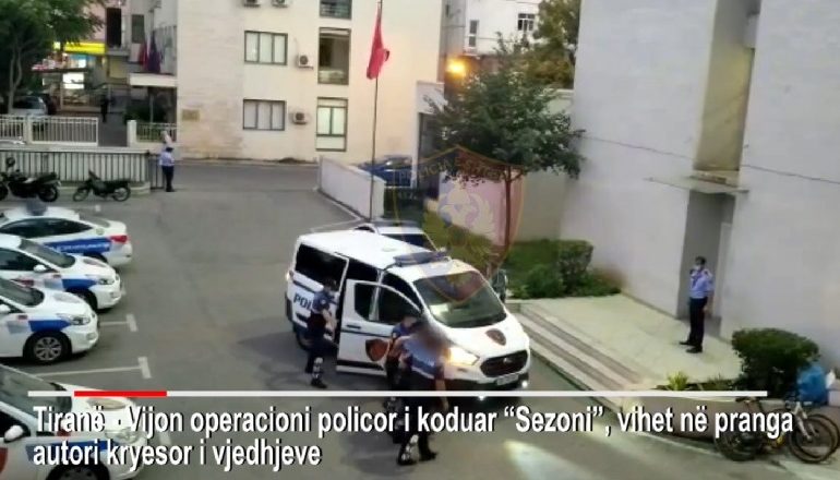 VIDHNIN NË MES TË DITËS SHTËPITË NË TIRANË/ Kapet kryetari i grupit të hajdutëve, shkon në 4 numri i të arrestuarve