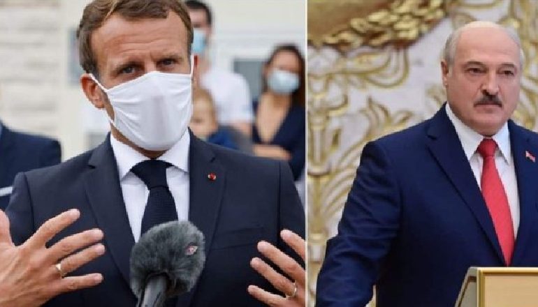 “LUKASHENKO DUHET TË LARGOHET NGA PUSHTETI”! Macron: I habitur nga guximi i protestuesve bjellorus