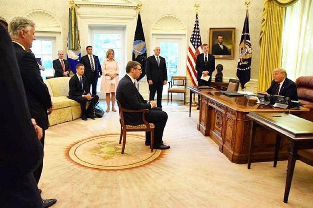 FOTO ME TRUMP/ SHBA ndez përplasjen e egër Moskë-Beograd”: Show apo realitet?!