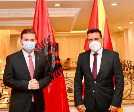 TAKIM ME ZORAN ZAEV/ Cakaj: Maqedonia e Veriut do të mbështesë Shqipërinë për Këshillin e Sigurimit