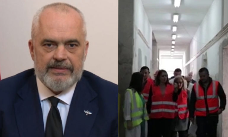 “SIGURI DHE CILËSI PËR QYTETARËT”/ Rama e nis ditën me VIDEO nga kantieri në maternitetin e Beratit: Investim i shumëpritur…