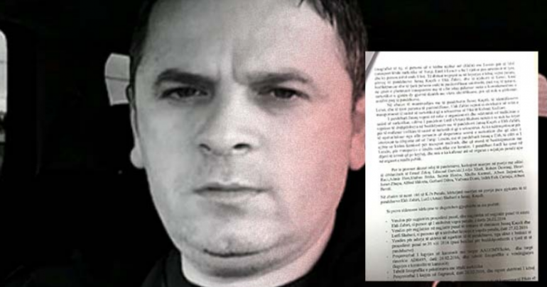 OFL I DËRGON “LETËR”/ Kush është “Ben Çimja” i arrestuar disa herë, mik i Emiljano Shullazit