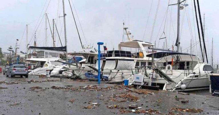 PËRMBYTJE DHE SHKATËRRIME/ Cikloni ‘Ianos’ shkakton dëme të mëdha në ishujt grekë në Jon (VIDEO)