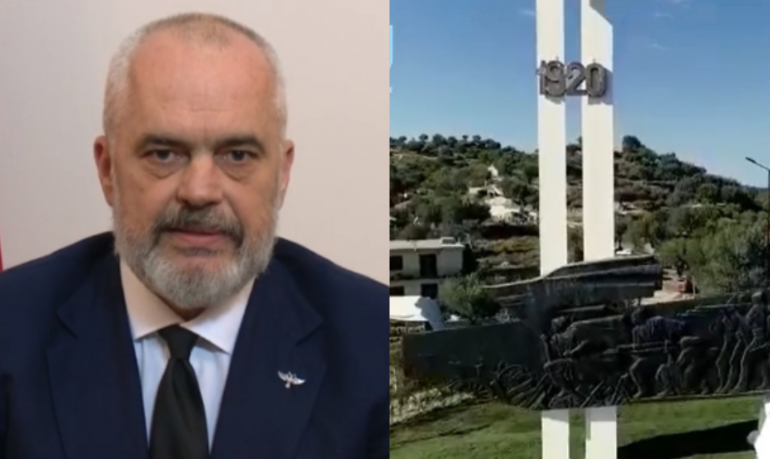 NË JUG PËR 100 VJETORIN E LUFTËS SË VLORËS/ Rama publikon VIDEON e monumentit të bërë nga babai i tij dhe shkruan: Ndjehem bukur, s’rri dot…