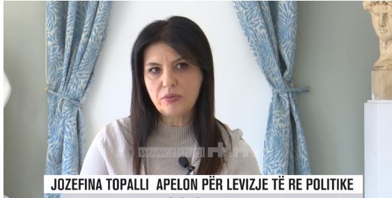 APELON PËR LËVIZJE TË RE POLITIKE/ Jozefina Topalli: Basha ka të njëjtat interesa si Rama