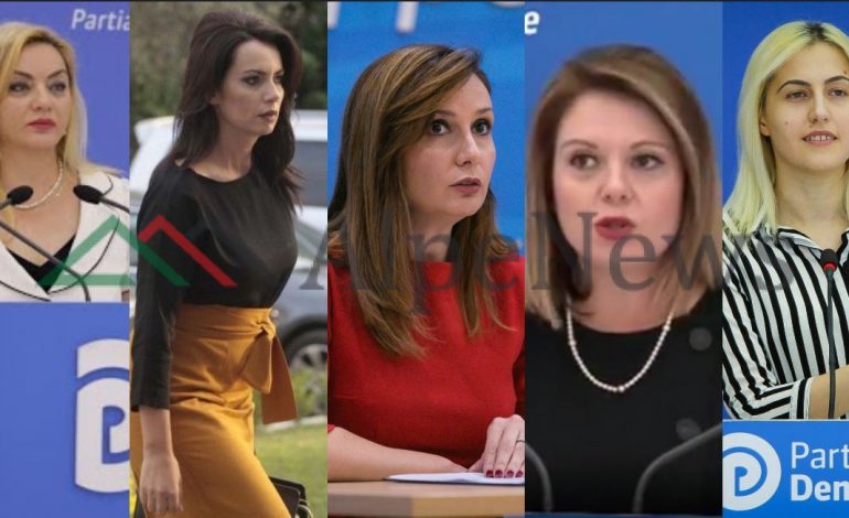 GRIDA, ALBANA, JORIDA, ORIOLA DHE INA/ Lufta për “kurorën” e listës së PD të Tiranës