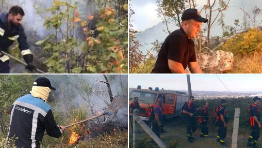IRONIZON METËN/ Erion Veliaj: Politikanët ua kritikojnë punën mes birrave, por zjarrfikësit e gdhinë në Priskë