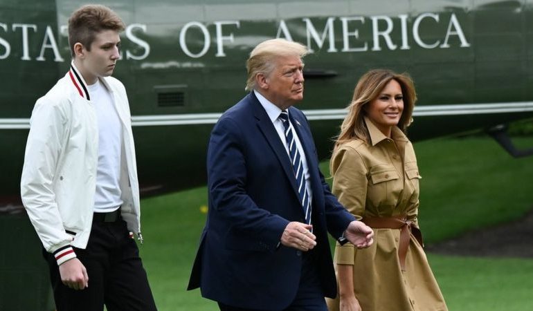 PASI IU INFEKTUAN PRINDËRIT/ Djali 14-vjeçar i presidentit Trump rezultoi pozitiv me COVID-19