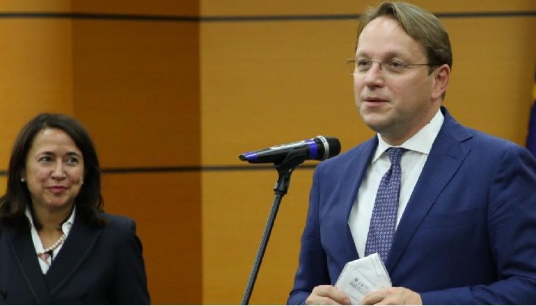 SULMET E PADREJTA TË NDALEN/ Calavera takohet me Varhelyi: Vettingu vijon më të njëjtin përkushtim