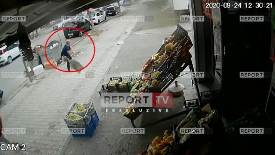 NGJARJA E RËNDË NË ELBASAN/ Si i shpëtuan plumbave të Lefter Zhidrus qytetarët në Elbasan, i cili qëlloi mbi policinë dhe fqinjin e tij (VIDEO)