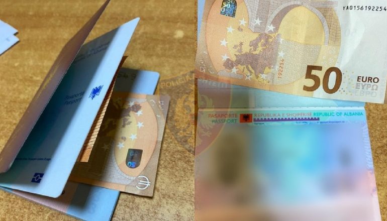 NUK JUSTIFIKONTE QËLLIMIN E LËVIZJES DREJT BE-SË/ I jep 50 euro policit në Rinas! Në pranga 24-vjeçari