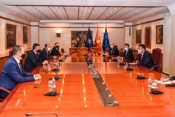 TAKIM ME KRYEMINISTRIN, ZORAN ZAEV/ Balla: Dy vendet besojnë në të njëjtat vlera europiane