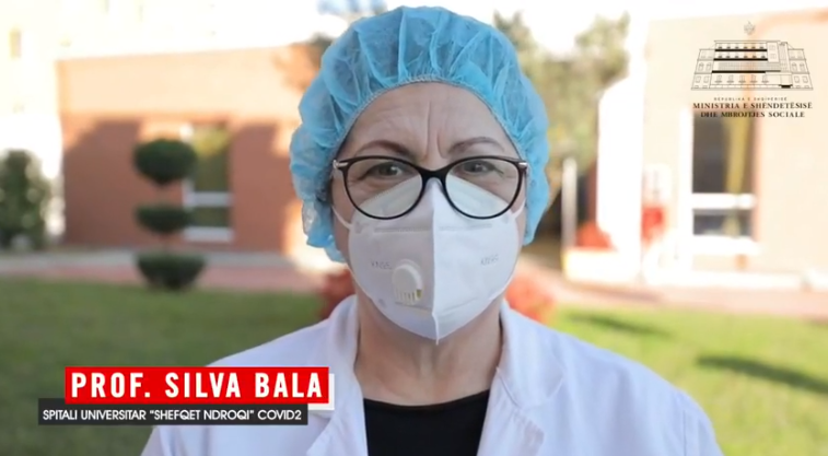 VIDEOMESAZH PËR COVID-19/ Prof. Silva Bala: Drejtohuni pa vonesë në spital kur mjeku i familjes ja u rekomandon